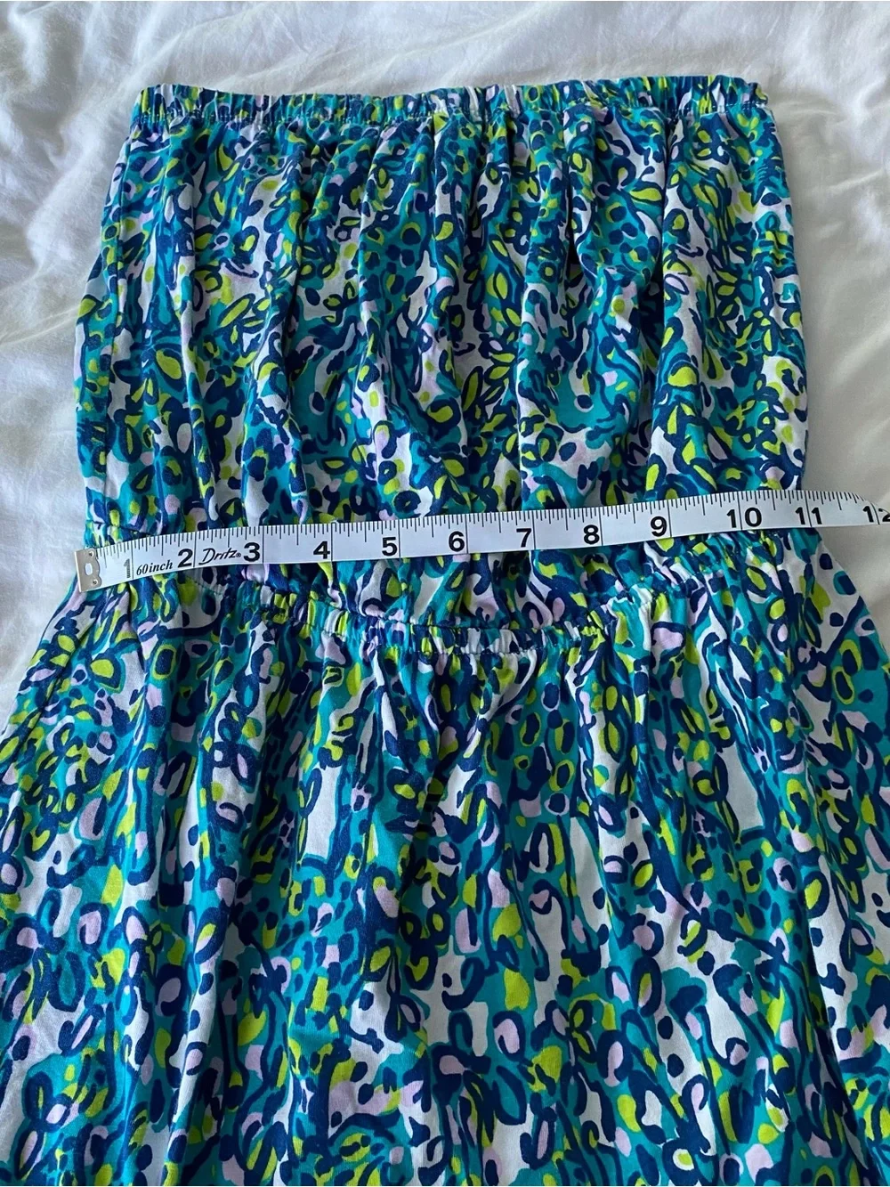 Lilly Pulitzer Dress Women’s XS Summer Strapless Colorful Preppy Beach Cotton - Picture 6 of 9
